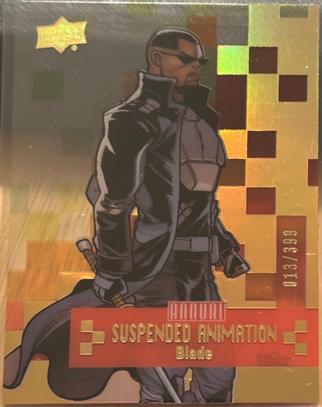 Blade #11 Marvel 2022 Upper Deck Annual Suspended Animation