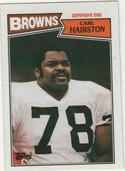 Carl Hairston #90 Football Cards 1987 Topps Prices