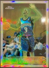 Stephon Marbury [Refractor] #177 Basketball Cards 1996 Topps Chrome Prices