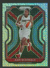 Aari McDonald [Mojo Prizm] #91 Basketball Cards 2021 Panini Prizm WNBA Prices