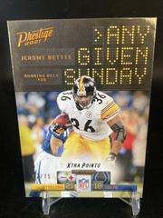 Jerome Bettis #AGS-JB Football Cards 2021 Panini Prestige Any Given Sunday Prices