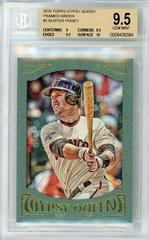 Buster Posey [Swinging Framed Purple] #2 Baseball Cards 2016 Topps Gypsy Queen Prices