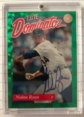 Nolan Ryan Baseball Cards 1993 Panini Donruss Elite Dominator Prices
