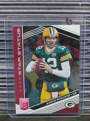 Aaron Rodgers [Pink] Football Cards 2019 Donruss Elite Star Status Prices
