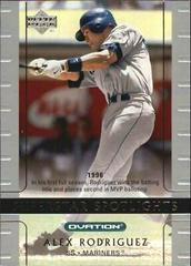 Alex Rodriguez Baseball Cards 2002 Upper Deck Ovation Prices