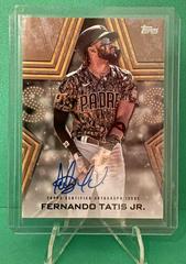 Fernando Tatis Jr. [Gold] #BSA-FT Baseball Cards 2023 Topps Series 1 Stars Autographs Prices