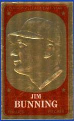 Jim Bunning #17 Baseball Cards 1965 Topps Embossed Prices