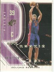 Zelijko Rebraca #136 Basketball Cards 2001 Spx Prices