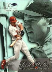 Scott Rolen [Row 3] #17 Baseball Cards 1999 Flair Showcase Prices