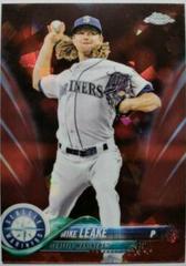 Mike Leake [Red] #163 Baseball Cards 2018 Topps Chrome Sapphire Prices