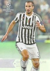 Giorgio Chiellini Soccer Cards 2015 Topps UEFA Champions League Showcase Prices