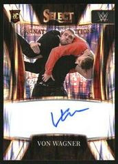 Von Wagner [Flash Prizm] Wrestling Cards 2022 Panini Select WWE Signature Selections Prices