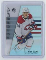 Nick Suzuki Hockey Cards 2022 SP Authentic Future Watch Acetate Retro Prices