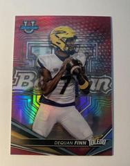 Dequan Finn [Red] Football Cards 2022 Bowman's Best University Prices