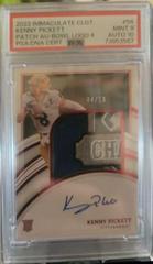 Kenny Pickett [Patch Autograph Bowl Logo 4] #56 Football Cards 2022 Panini Immaculate Collegiate Prices