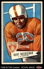 Bert Rechichar #136 Football Cards 1952 Bowman Large Prices