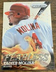 Yadier Molina [Prizm] Baseball Cards 2013 Panini Prizm Fearless Prices