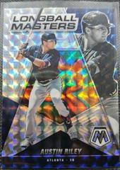 Austin Riley [Mosaic] #LM-3 Baseball Cards 2022 Panini Mosaic Longball Masters Prices