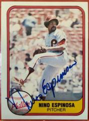 Nino Espinosa #20 Baseball Cards 1981 Fleer Prices