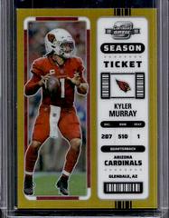 Kyler Murray [Gold] #1 Football Cards 2022 Panini Contenders Optic Prices
