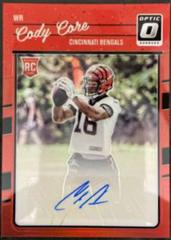 Cody Core [Autograph Red] #110 Football Cards 2016 Panini Donruss Optic Prices