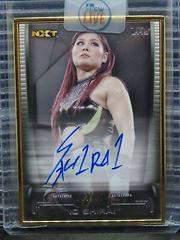Io Shirai [Gold] Wrestling Cards 2021 Topps WWE Undisputed Framed Autographs Prices