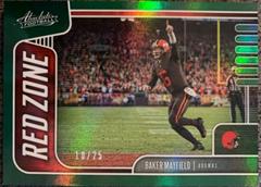 Baker Mayfield [Spectrum Green] #6 Football Cards 2019 Panini Absolute Red Zone Prices