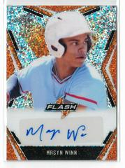 Masyn Winn [Orange] #BA-MW1 Baseball Cards 2020 Leaf Flash Autographs Prices