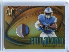 D'Andre Swift [Prime] #GP-DSW Football Cards 2022 Panini Gold Standard Plated Prices