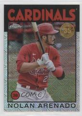 Nolan Arenado Baseball Cards 2021 Topps Update 1986 Chrome Silver Pack Prices