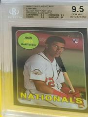 Juan Soto [Chrome Black Refractor] #502 Baseball Cards 2018 Topps Heritage Prices