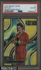 Bayley [Gold] #1 Wrestling Cards 2023 Panini Select WWE Sensations Prices