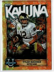 Tyler Buchner [Orange] #TBK-9 Football Cards 2022 Bowman Chrome University The Big Kahuna Prices