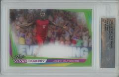 Jozy Altidore [Green] Soccer Cards 2022 Leaf Vivid Imagery Prices
