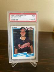 John Smoltz #595 Baseball Cards 1990 Fleer Canadian Prices
