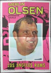 Merlin Olsen #25 Football Cards 1971 Topps Pin Ups Prices