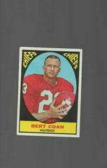 Bert Coan #63 Football Cards 1967 Topps Prices