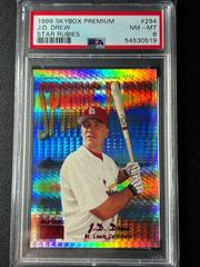 J. D. Drew [Star Rubies] #294 Baseball Cards 1999 Skybox Premium Prices