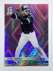 Jose Abreu [Neon Pink] Baseball Cards 2018 Panini Chronicles Spectra Prices