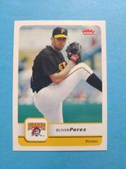 Oliver Perez #276 Baseball Cards 2006 Fleer Prices