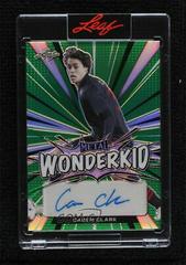 Caden Clark [Prismatic Green] Soccer Cards 2022 Leaf Metal Wonderkid Autographs Prices