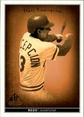 Dave Concepcion #14 Baseball Cards 2002 SP Legendary Cuts Prices