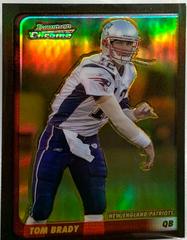 Tom Brady [Gold Refractor] Football Cards 2003 Bowman Chrome Prices
