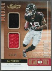 Calvin Ridley #18 Football Cards 2019 Panini Absolute Head to Toe Prices
