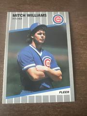 Mitch Williams #U-81 Baseball Cards 1989 Fleer Update Prices