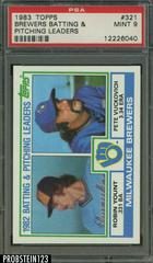 Brewers Batting [Pitching Leaders] #321 Baseball Cards 1983 Topps Prices