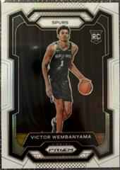 Victor Wembanyama [White] #136 Basketball Cards 2023 Panini Prizm Prices
