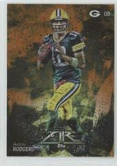 Aaron Rodgers [Flame Foil] #74 Football Cards 2014 Topps Fire Prices