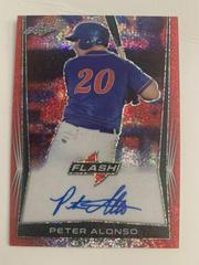 Peter Alonso [Red] #BA-PA1 Baseball Cards 2018 Leaf Flash Autographs Prices