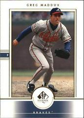 Greg Maddux #46 Baseball Cards 2000 SP Authentic Prices